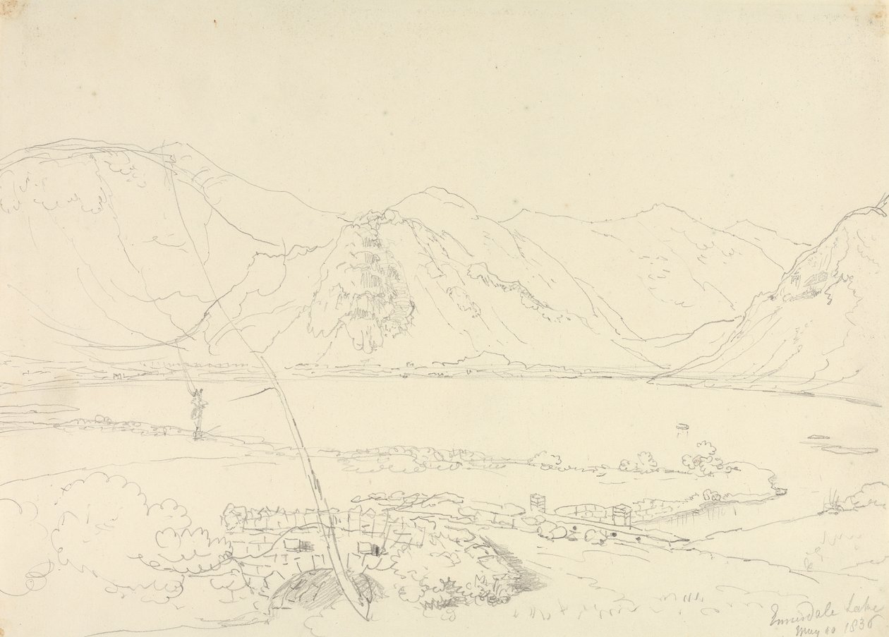 Lago Ennerdale, 10 de mayo de 1836 de Capt. Thomas Hastings