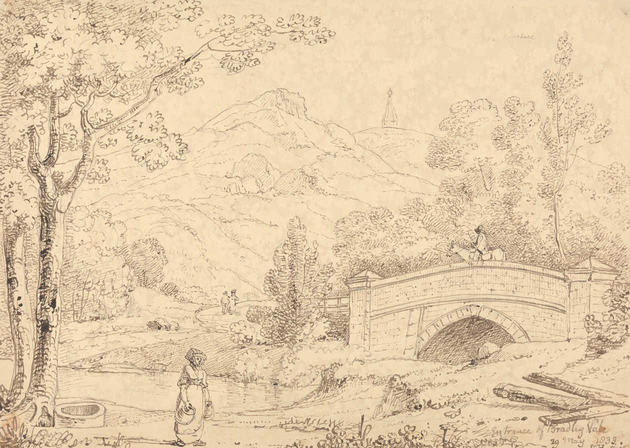 Entrada de Bradley Vale, 29 de mayo de 1833 de Capt. Thomas Hastings