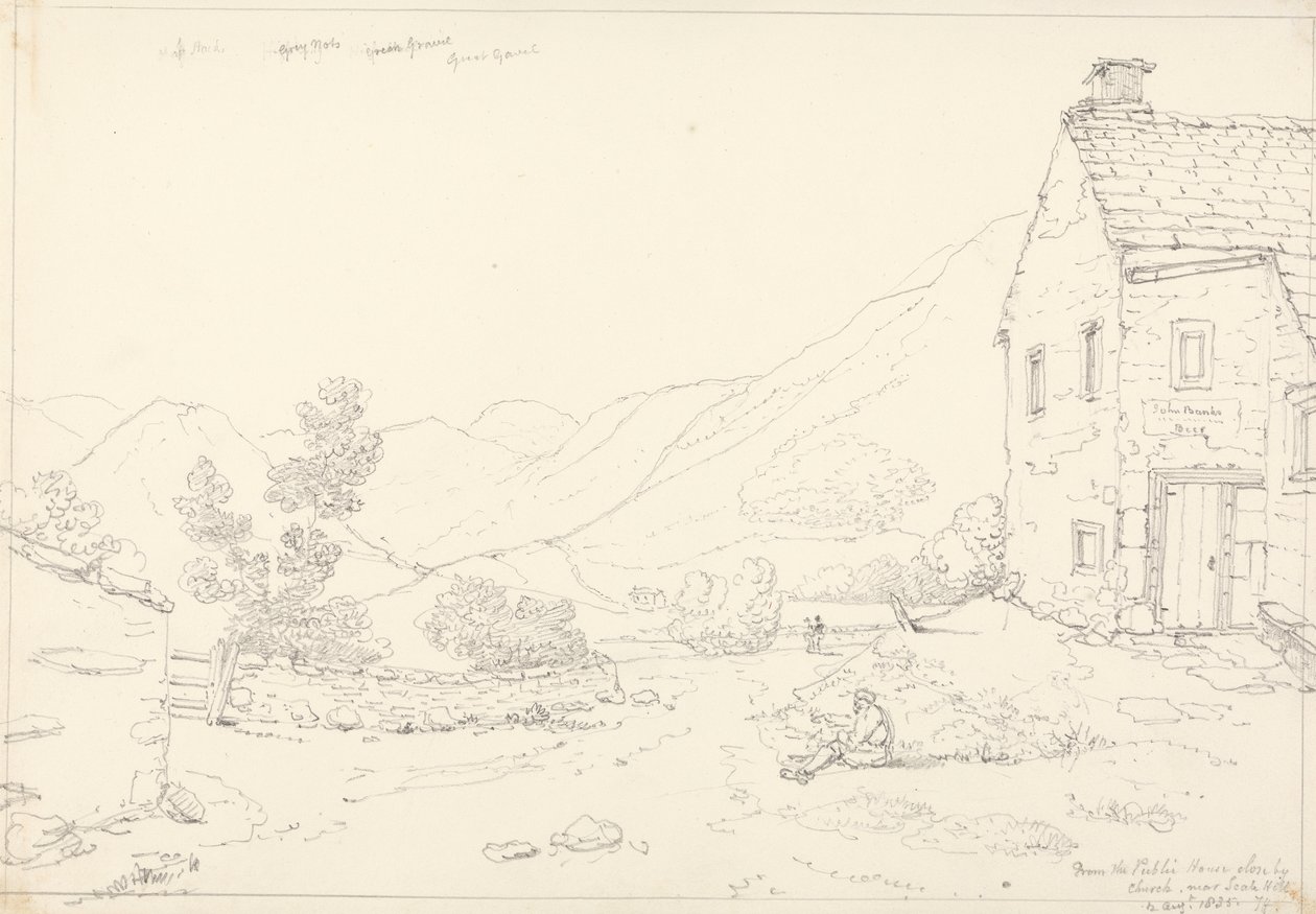 Desde el Public House cerca de Scale Hill, 2 de agosto de 1835 de Capt. Thomas Hastings