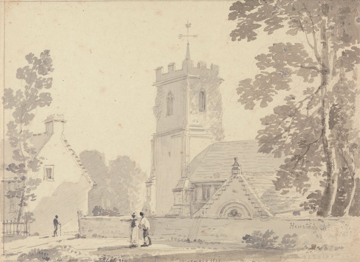 Iglesia de Henstridge, 23 de agosto de 1833 de Capt. Thomas Hastings