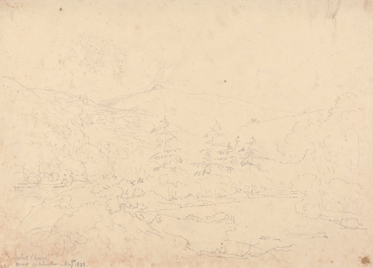 Holne Chase cerca de Ashburton, 30 de mayo de 1833 de Capt. Thomas Hastings