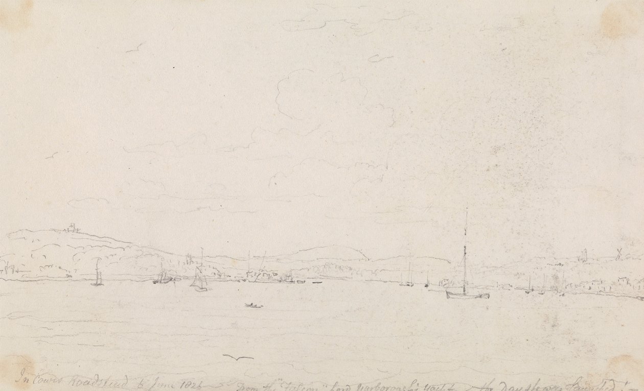 En Cowes Roadstead, el 6 de junio de 1826, desde el 