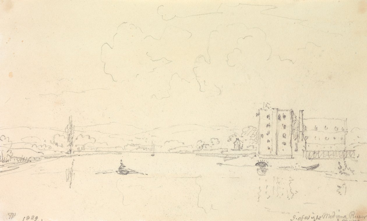 Río Medina y Cowes, Isla de Wight de Capt. Thomas Hastings