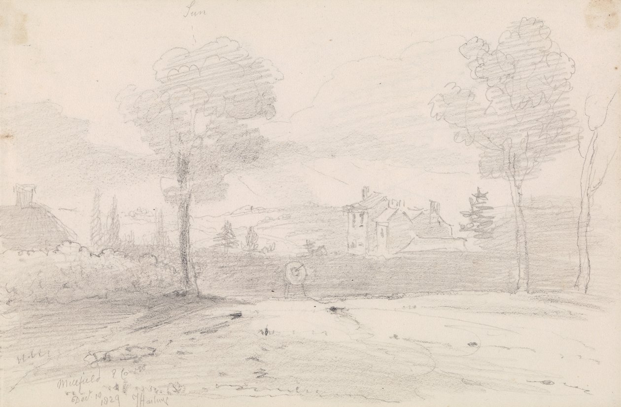 Millfield, East Cowes, 10 de diciembre de 1829 de Capt. Thomas Hastings
