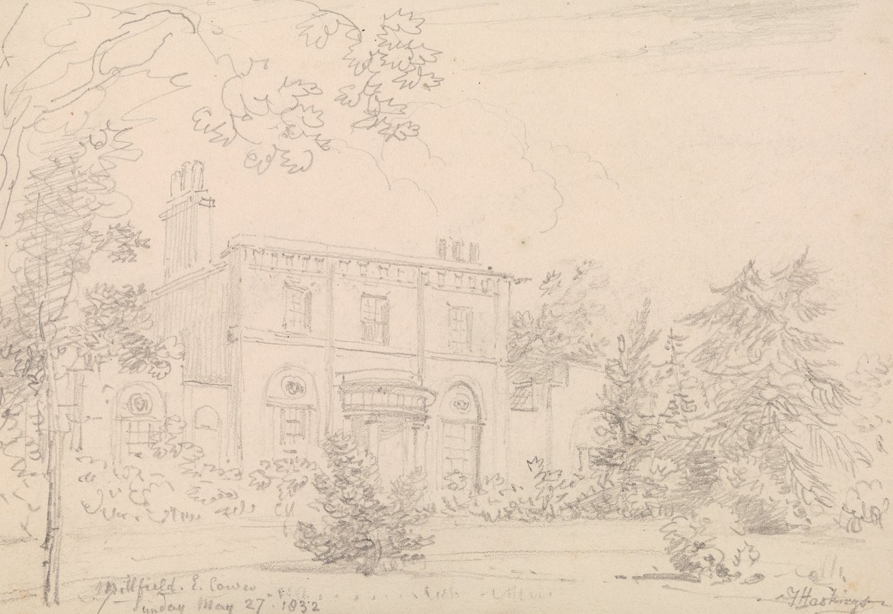 Millfield, East Cowes, domingo 27 de mayo de 1832 de Capt. Thomas Hastings