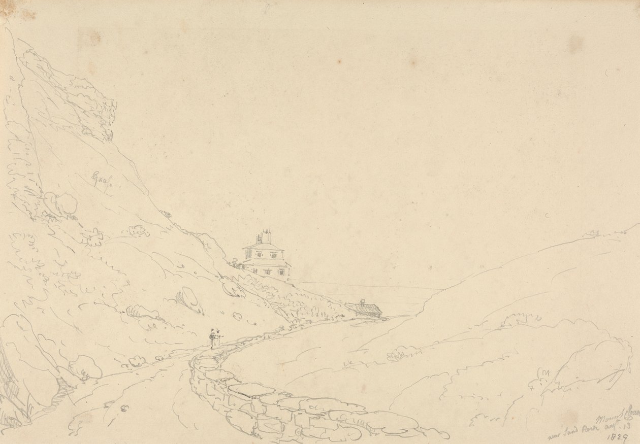 Monte Cleves, cerca de Sandrock, Isla de Wight de Capt. Thomas Hastings