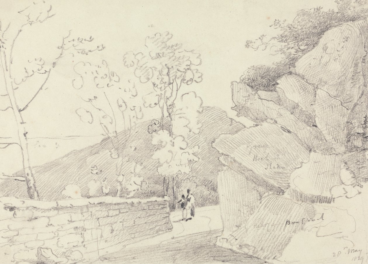 Cerca de Bonchurch, Isla de Wight, 28 de mayo de 1829 de Capt. Thomas Hastings