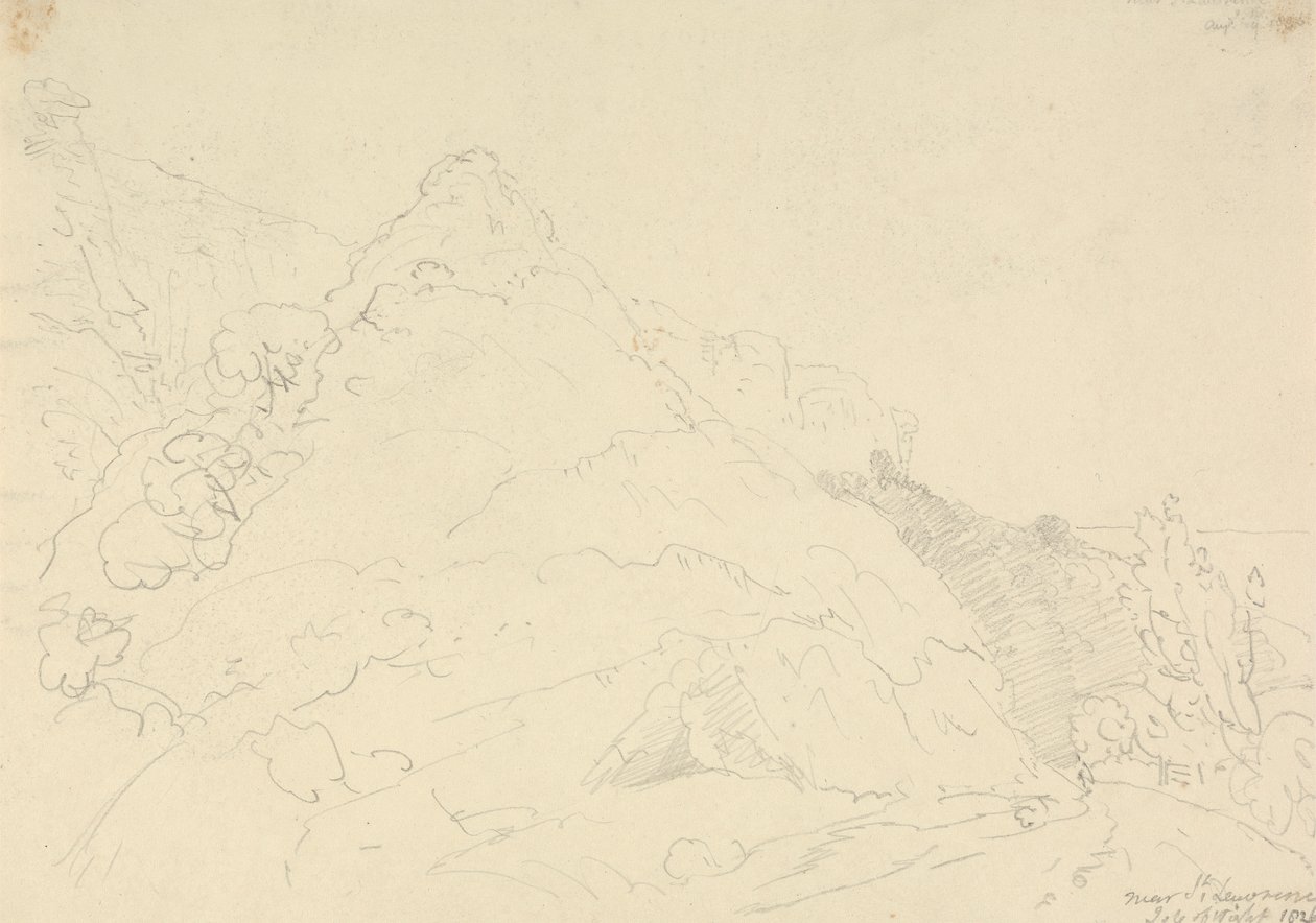 Cerca de San Lorenzo, 9 de agosto de 1826 de Capt. Thomas Hastings