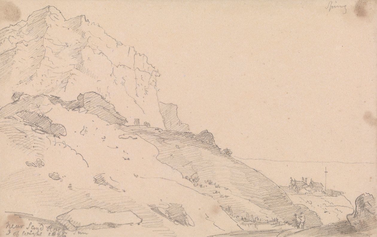 Cerca de Sandrock Inn, Isla de Wight de Capt. Thomas Hastings