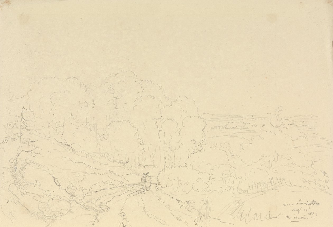 Cerca de Swainstone, 12 de agosto de 1829 de Capt. Thomas Hastings