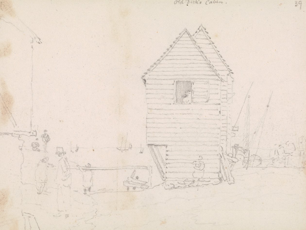 Cabaña del viejo Dick de Capt. Thomas Hastings