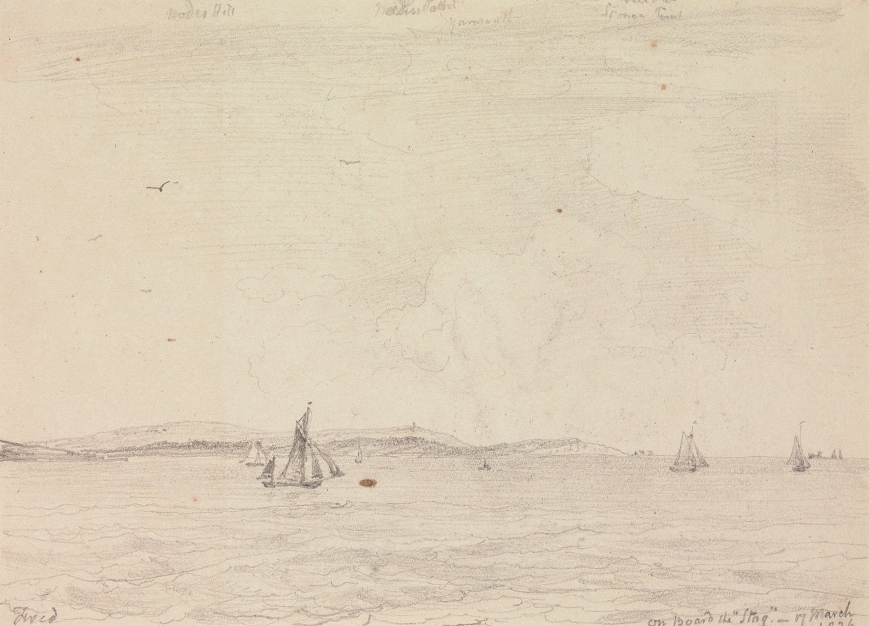 A bordo del "Stag", 17 de marzo de 1826 de Capt. Thomas Hastings