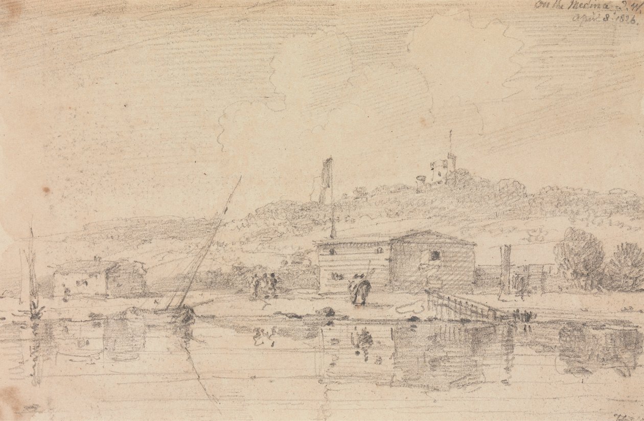 En la Medina, 8 de abril de 1826 de Capt. Thomas Hastings