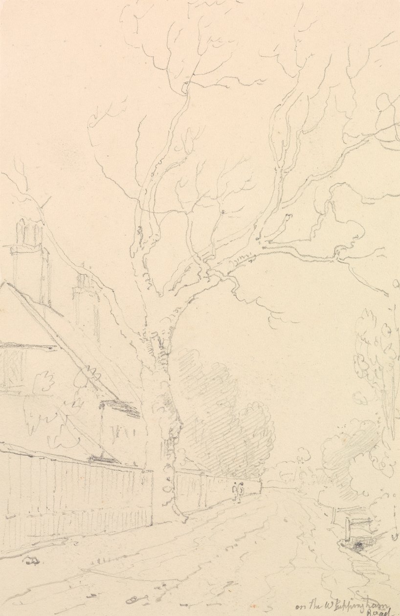 En la carretera de Whippingham, Isla de Wight de Capt. Thomas Hastings