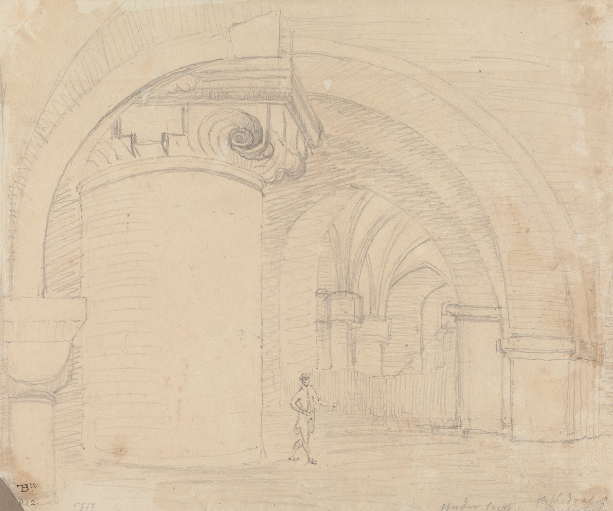 Vestíbulo de la catedral de Canterbury de Capt. Thomas Hastings