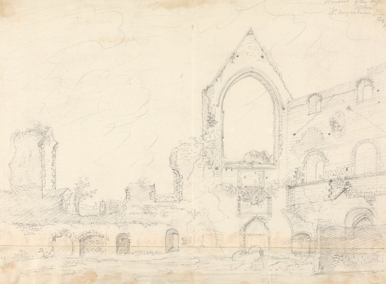 Ventana del altar mayor, San Agustín de Capt. Thomas Hastings