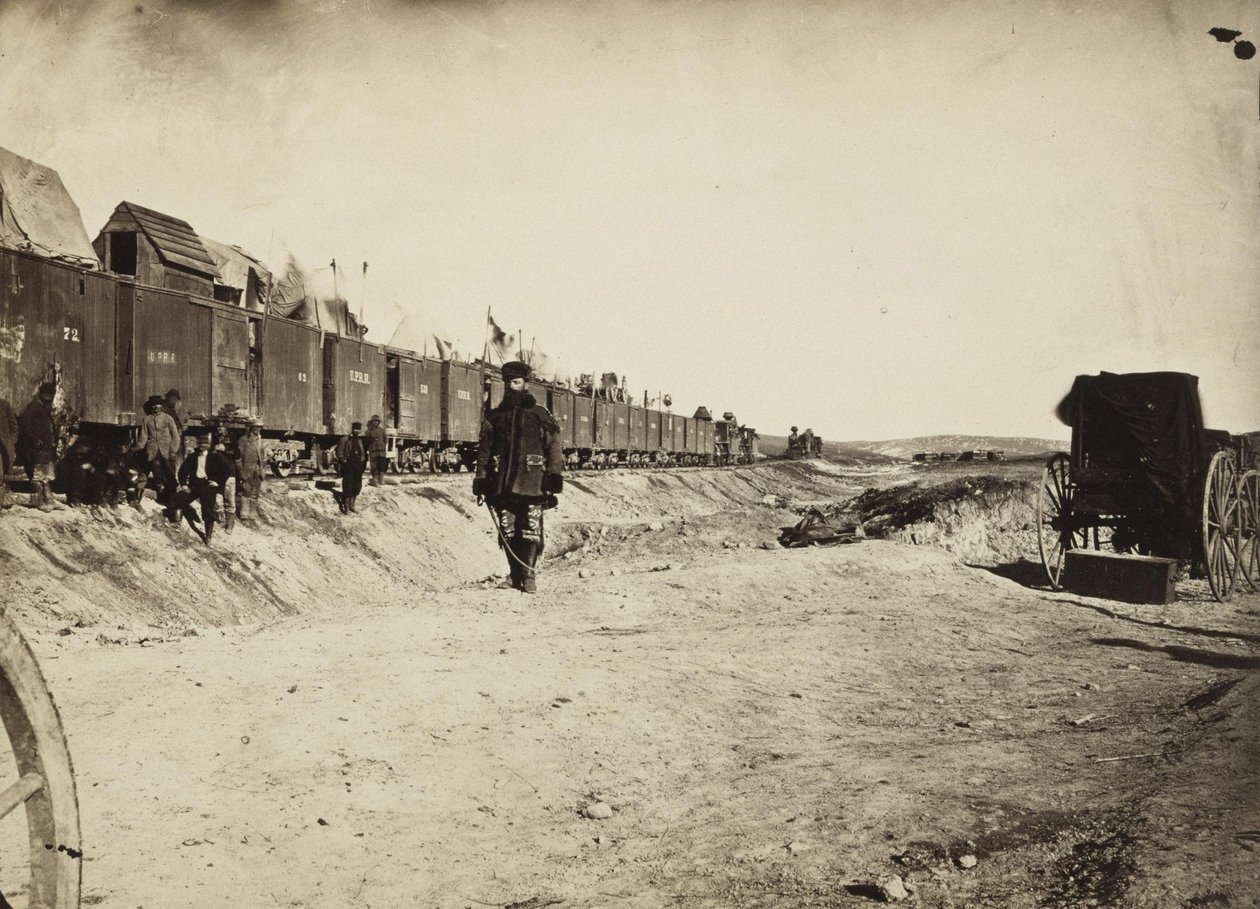 General John S. Casement y su equipo de Andrew Joseph Russell