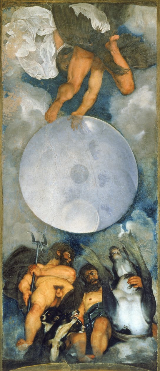 Júpiter, Neptuno y Plutón de Michelangelo Merisi Caravaggio