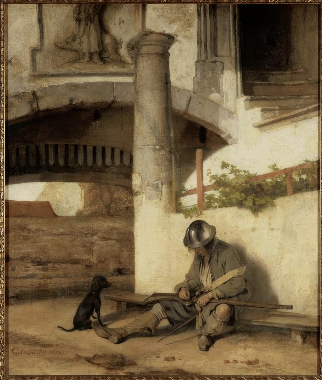 La Guardia de la Puerta de Carel Fabritius