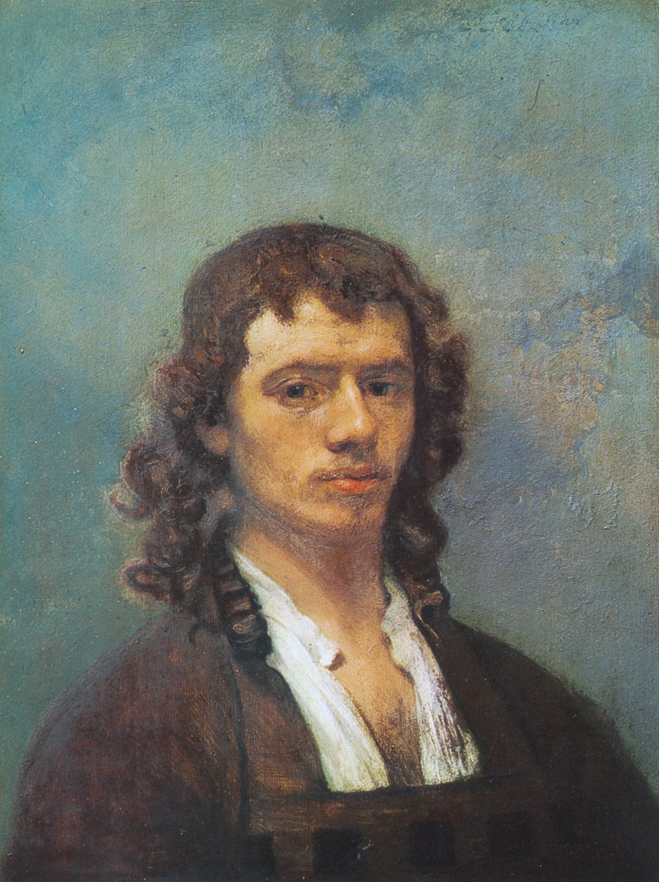 Retrato de posiblemente Carel Pietersz Fabritius de Carel Fabritius