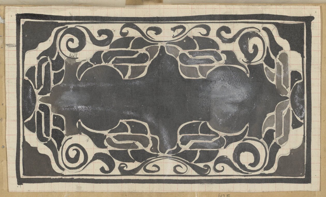 Diseño decorativo de Carel Adolph Lion Cachet