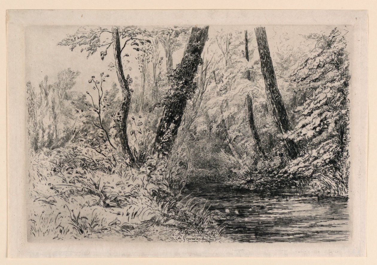 Recuerdo de las Cressonnières en Veules de Carel Nicolaas Storm van 