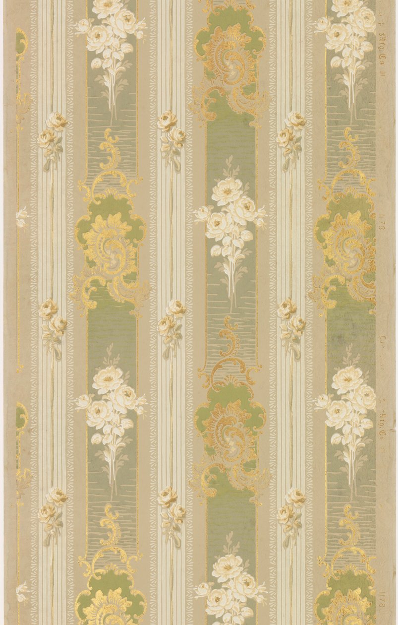 Papel de pared de Carey Bros. W.P. Mfg. Co.