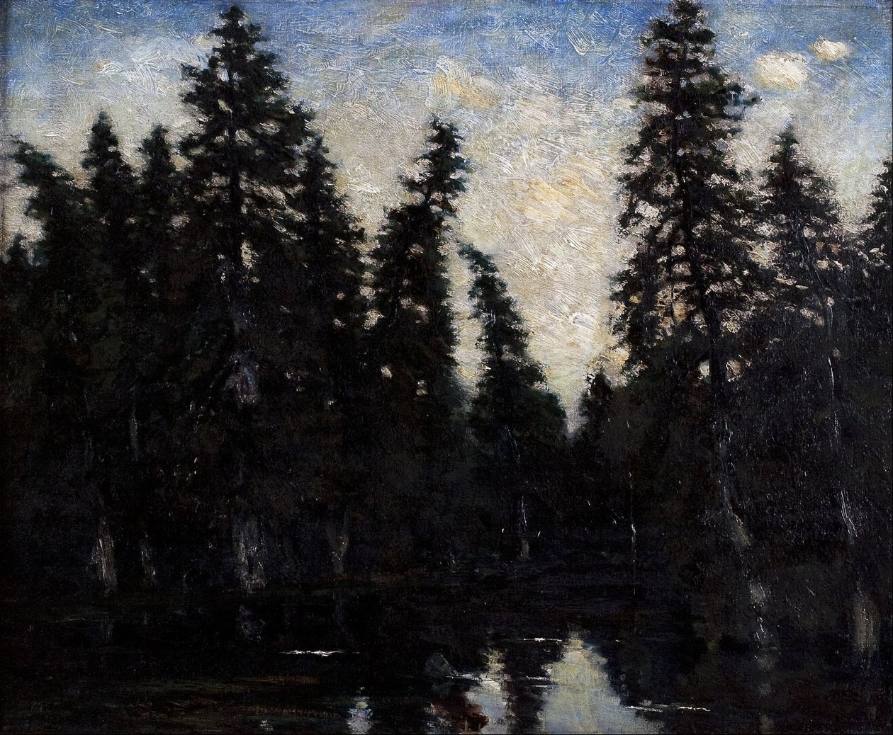Los abetos negros de Carl Fredrik Hill