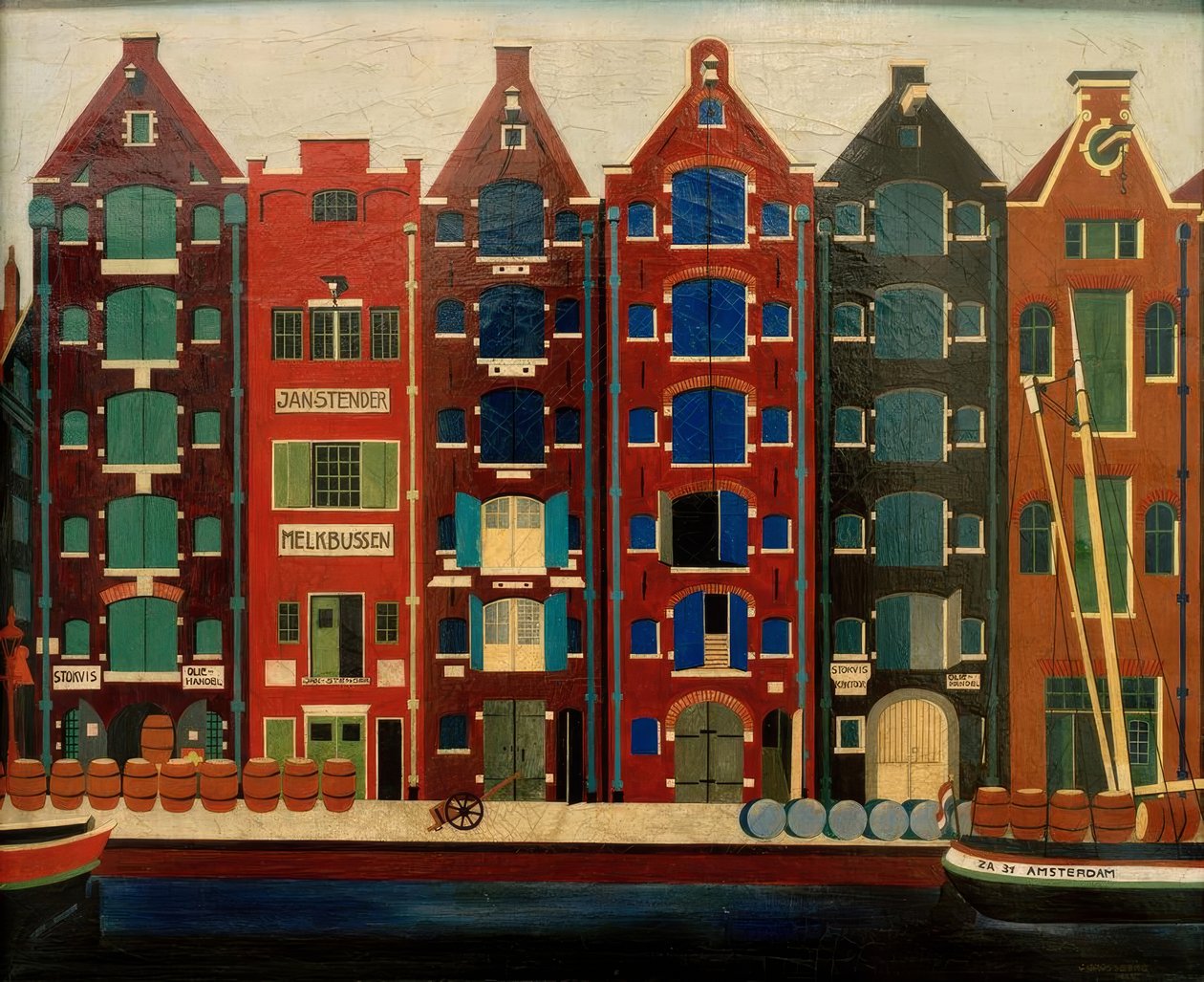Ámsterdam, Brouwersgracht de Carl Grossberg