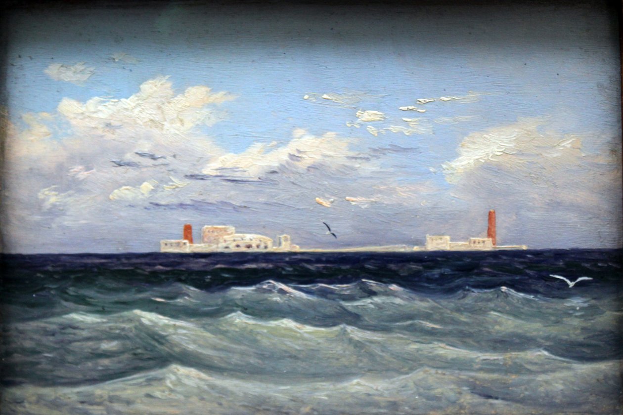 Fortaleza marítima mediterránea de Carl Gustav Carus