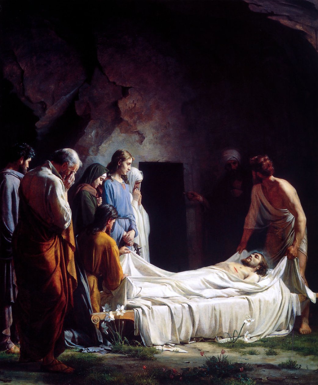 Entierro de Cristo de Carl Heinrich Bloch