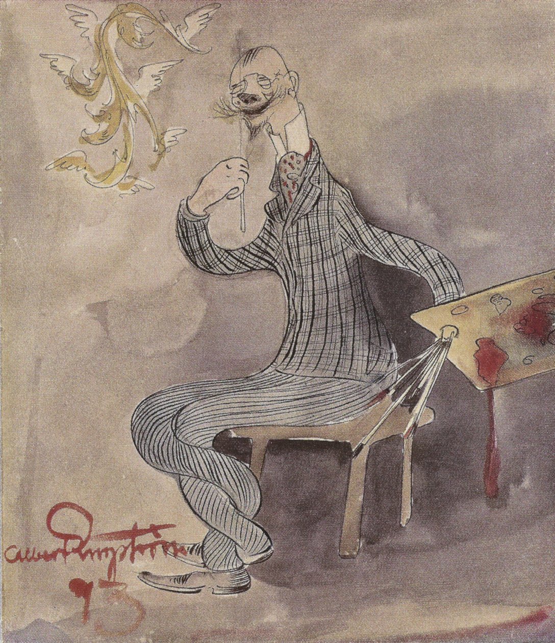Caricatura de Carl Larsson de Carl Larsson