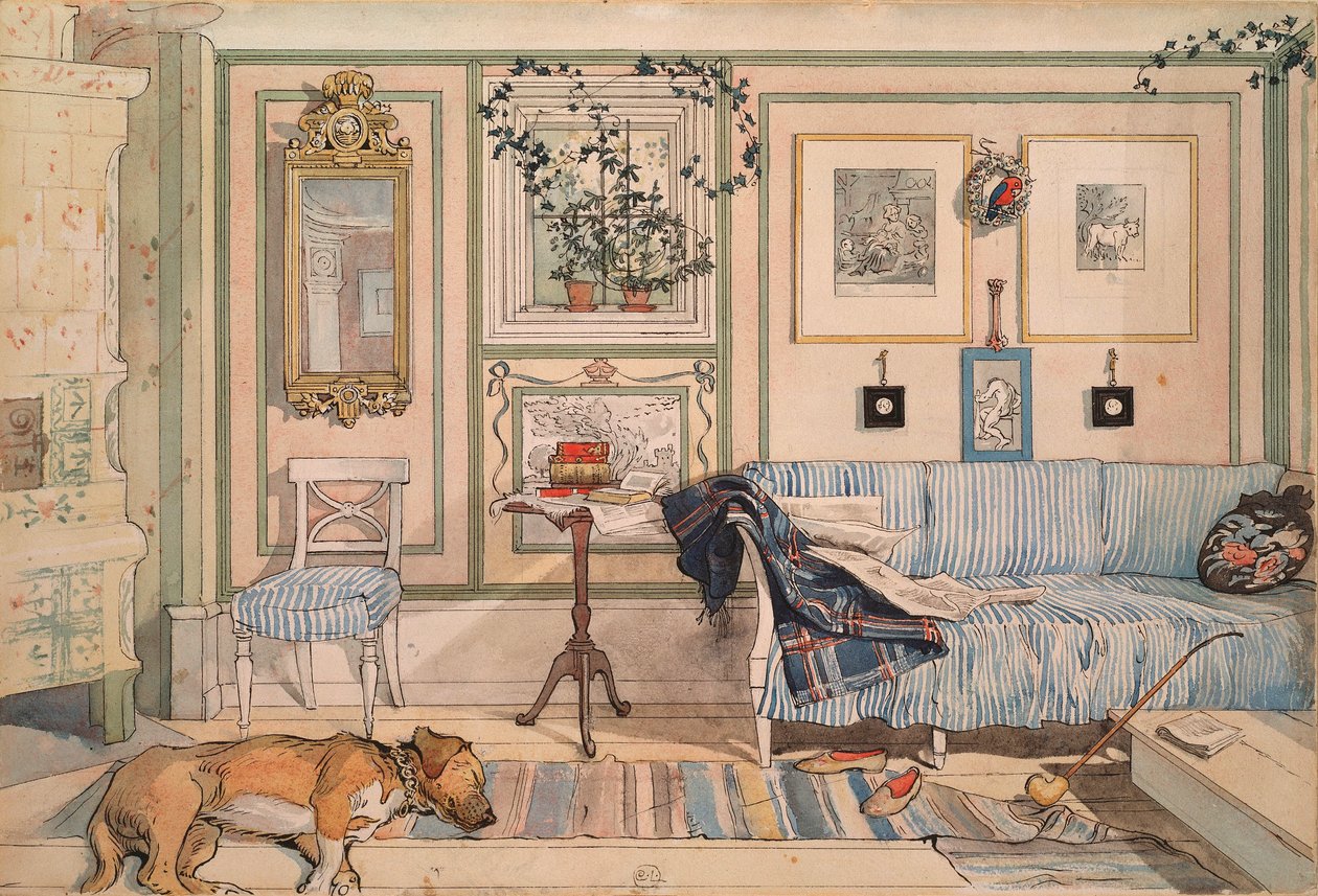 Rincón acogedor de Carl Larsson