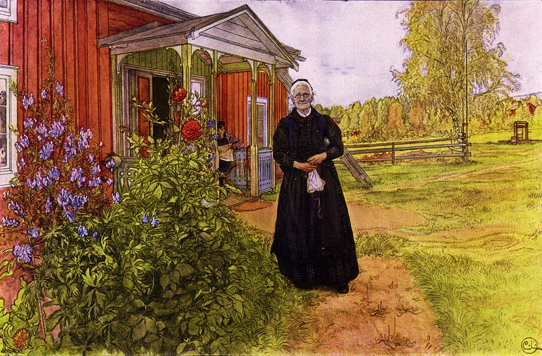 Padre y madre de Carl Larsson