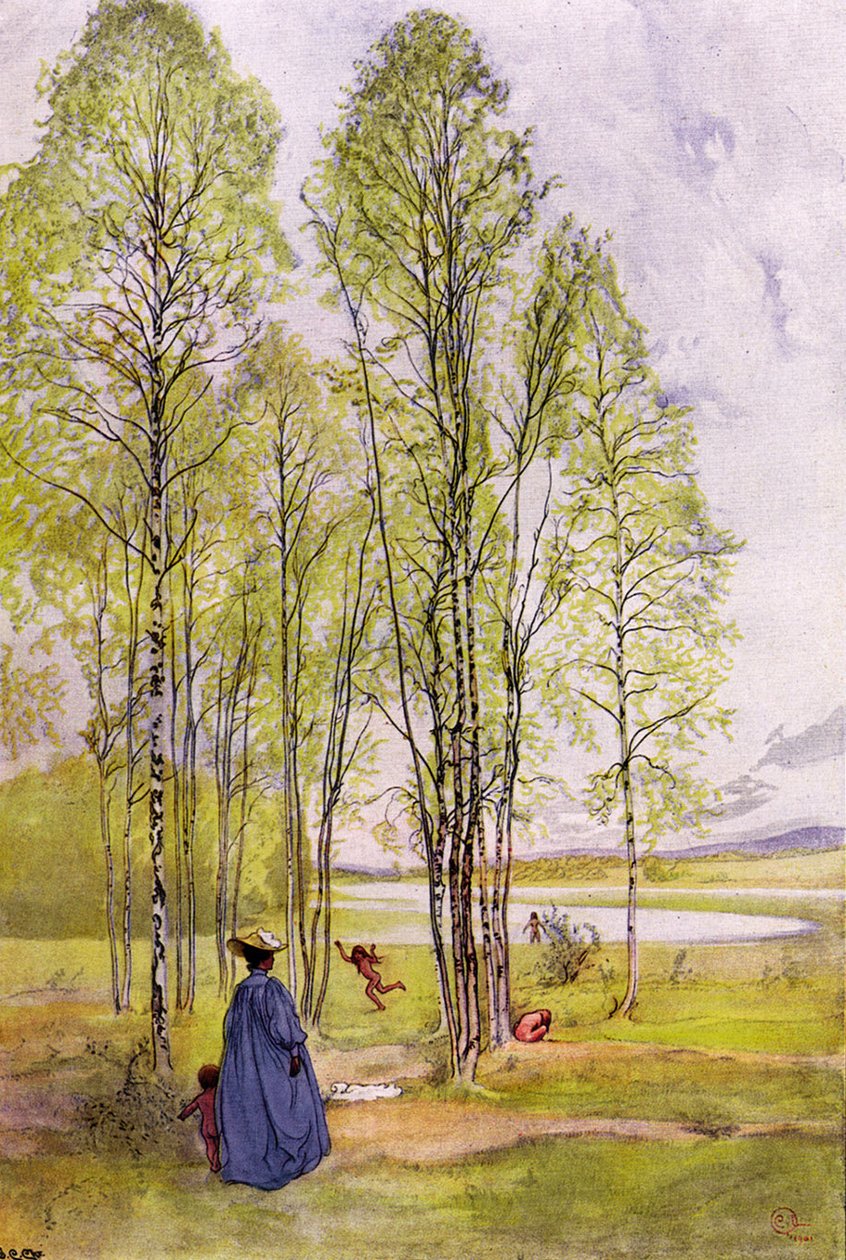 Idilio de Carl Larsson