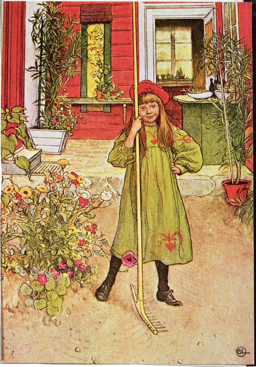 Krattning de Carl Larsson