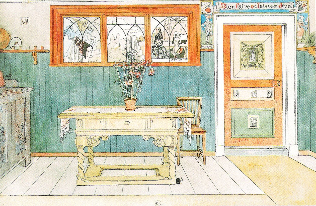El comedor de Carl Larsson