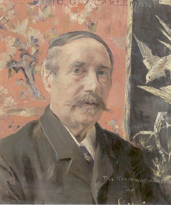 Retrato de CGW Carleman de Carl Larsson