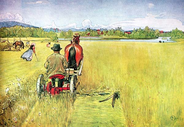 Verano de Carl Larsson