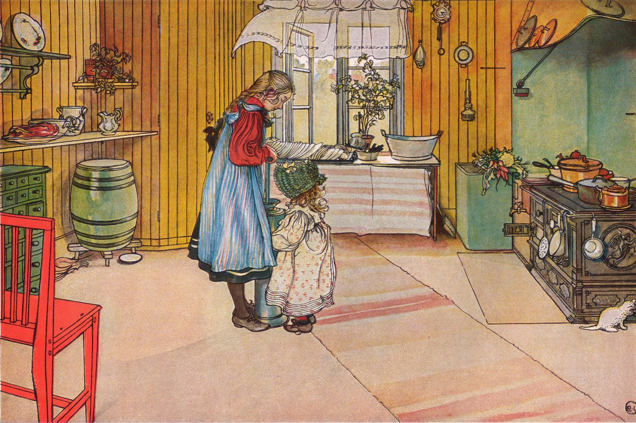 La cocina de Carl Larsson