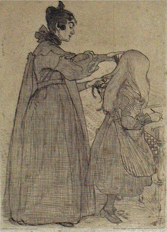 El peinado de Carl Larsson
