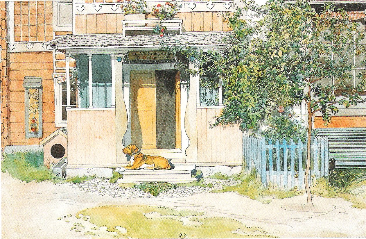 La veranda de Carl Larsson