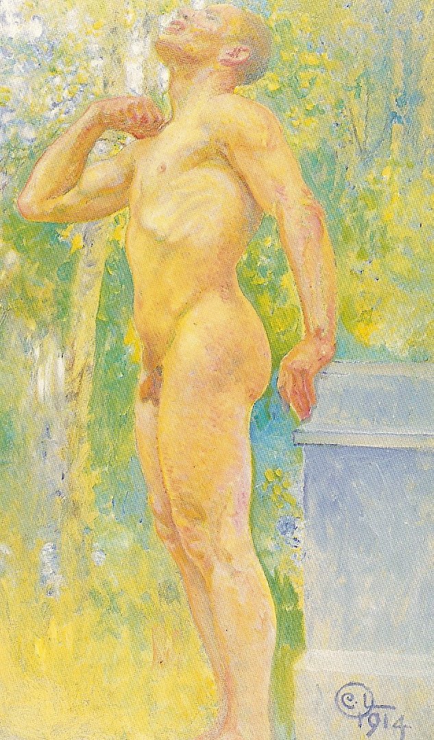 Boceto de Carl Larsson