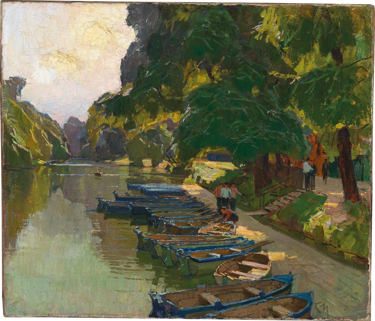 Del Prater de Viena I de Carl Moll