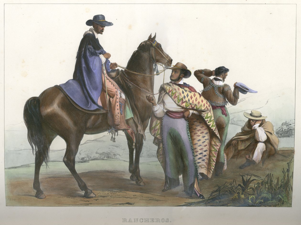Rancheros de Carl Nebel