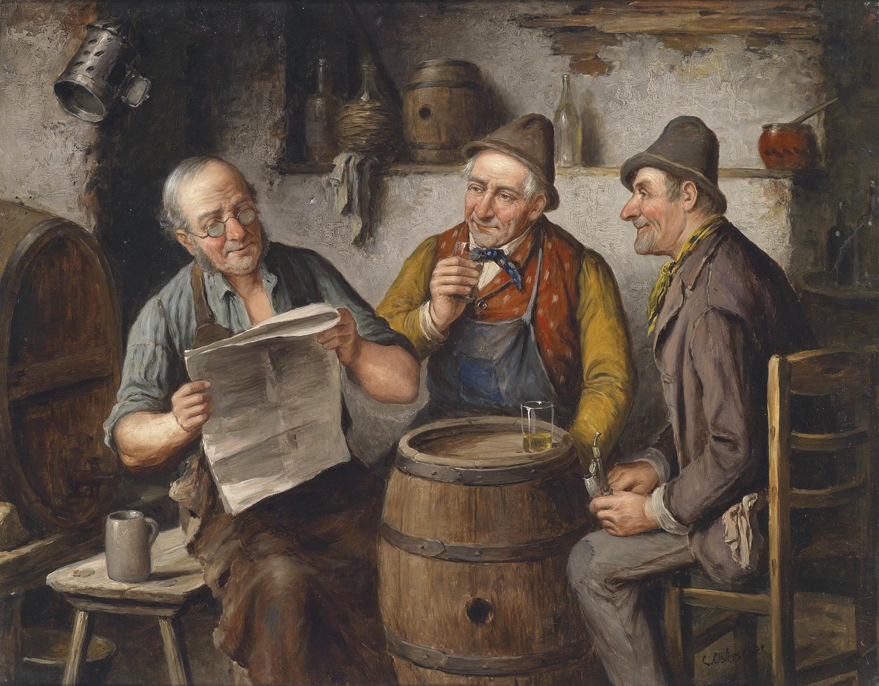 Política de taberna de Carl Ostersetzer