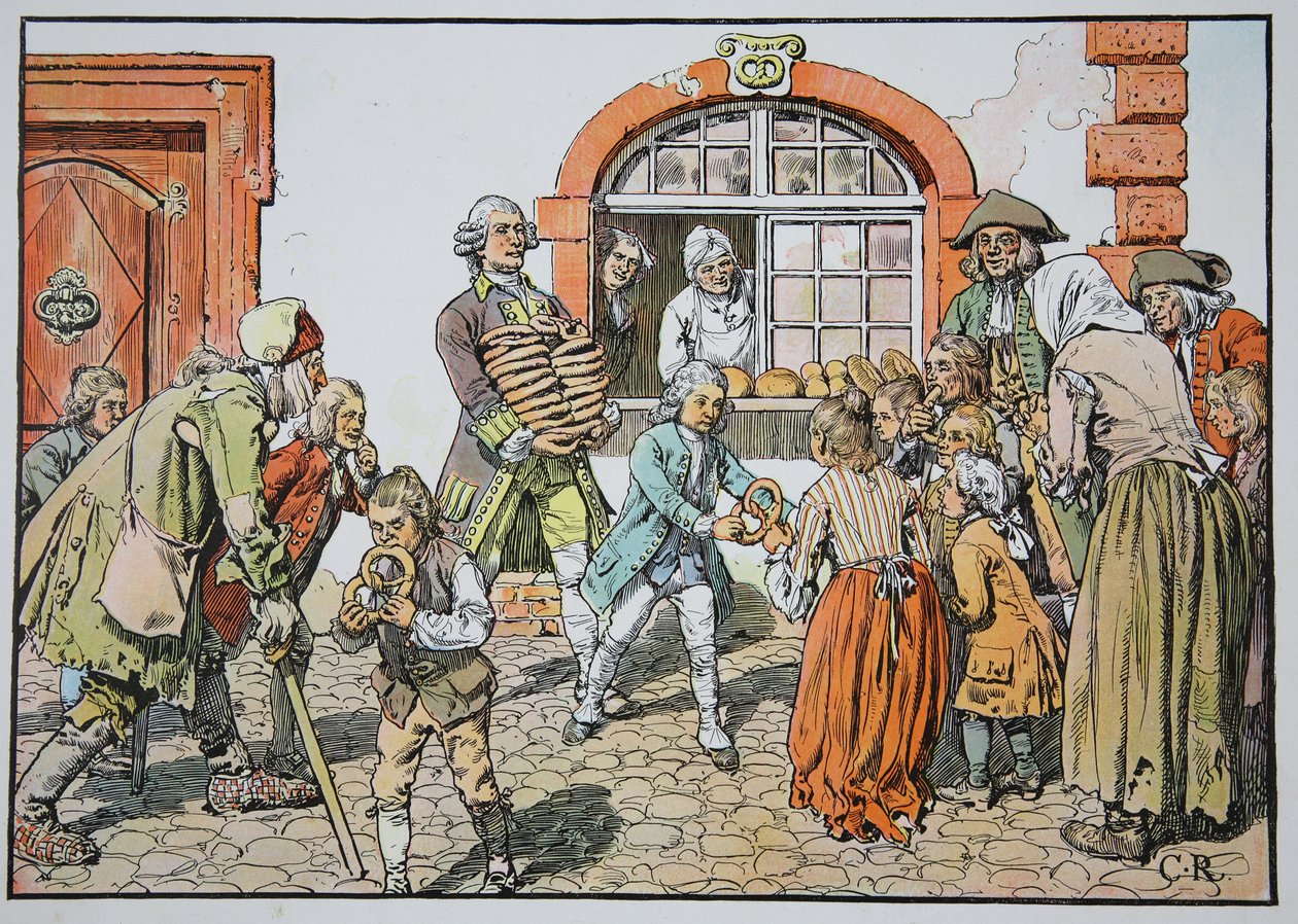 Caridad del pequeño príncipe de Carl Röchling