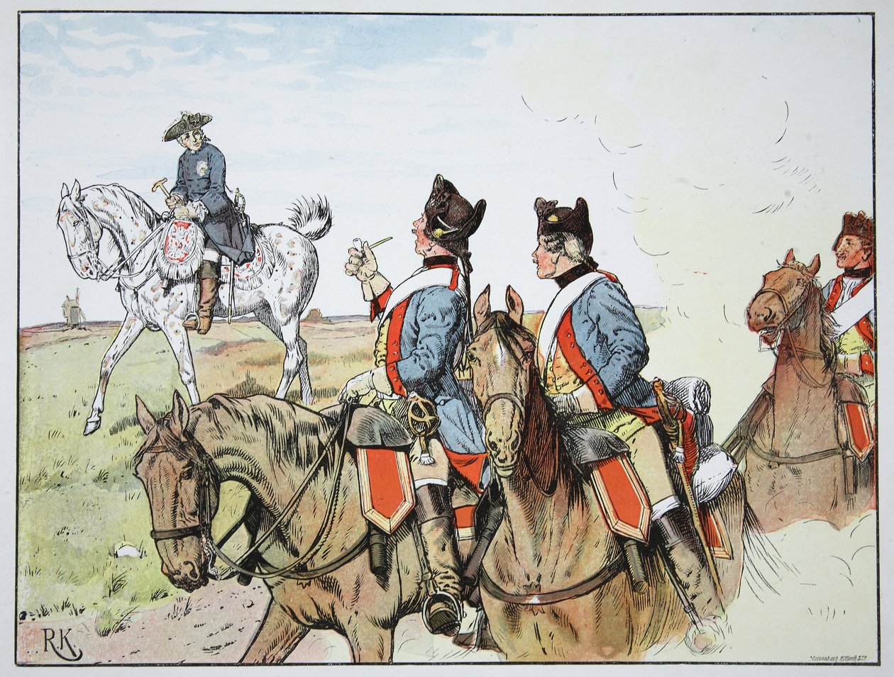 El Rey de sus Dragones de Carl Röchling