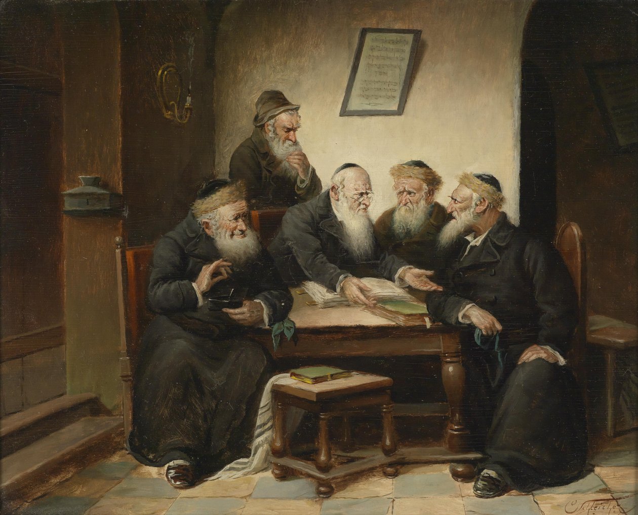 En el rabino de Carl Schleicher