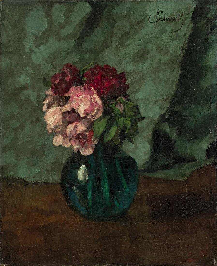 Ramo de rosas de Carl Schuch